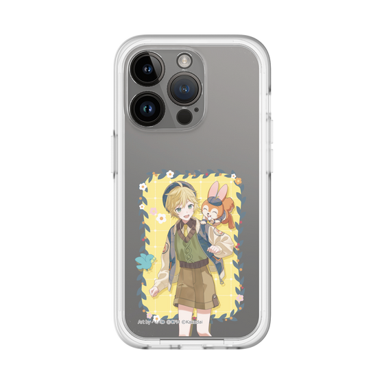 Slim Protection Premium Case［ Hatsune Miku × Kuppy Ramune – Kagamine Len × Kuppy – Full-body Illustration 1 ］