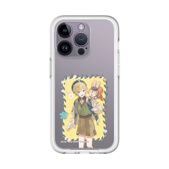 Slim Protection Premium Case［ Hatsune Miku × Kuppy Ramune – Kagamine Len × Kuppy – Full-body Illustration 1 ］