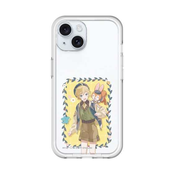 Slim Protection Premium Case［ Hatsune Miku × Kuppy Ramune – Kagamine Len × Kuppy – Full-body Illustration 1 ］