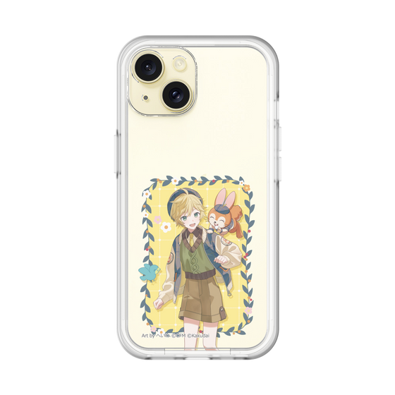 Slim Protection Premium Case［ Hatsune Miku × Kuppy Ramune – Kagamine Len × Kuppy – Full-body Illustration 1 ］