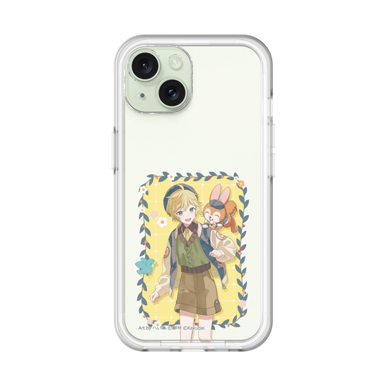 Slim Protection Premium Case［ Hatsune Miku × Kuppy Ramune – Kagamine Len × Kuppy – Full-body Illustration 1 ］