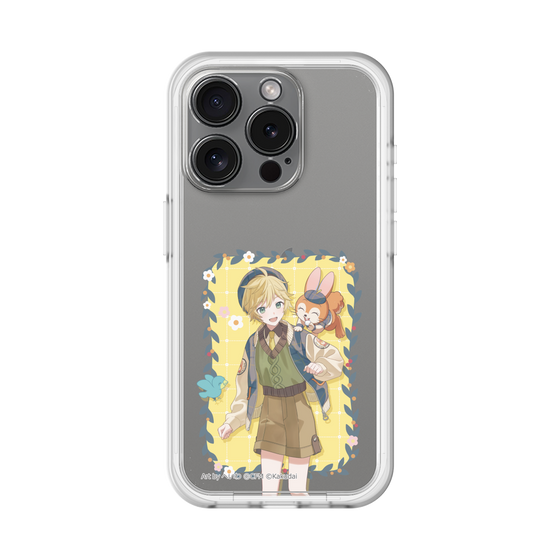 Slim Protection Premium Case［ Hatsune Miku × Kuppy Ramune – Kagamine Len × Kuppy – Full-body Illustration 1 ］