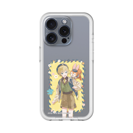Slim Protection Premium Case［ Hatsune Miku × Kuppy Ramune – Kagamine Len × Kuppy – Full-body Illustration 1 ］