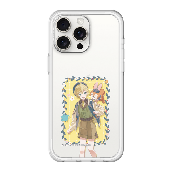 Slim Protection Premium Case［ Hatsune Miku × Kuppy Ramune – Kagamine Len × Kuppy – Full-body Illustration 1 ］