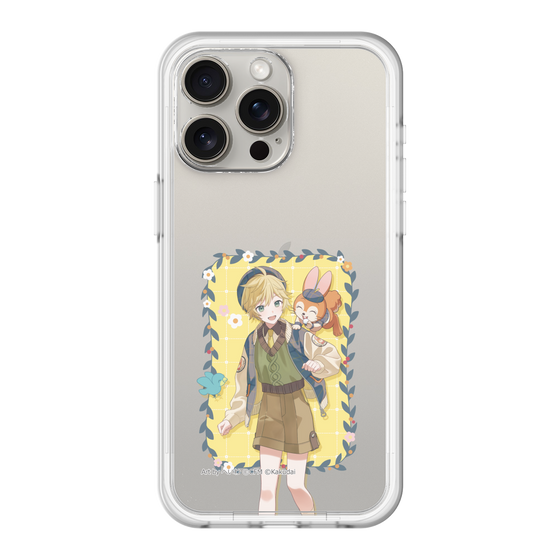Slim Protection Premium Case［ Hatsune Miku × Kuppy Ramune – Kagamine Len × Kuppy – Full-body Illustration 1 ］