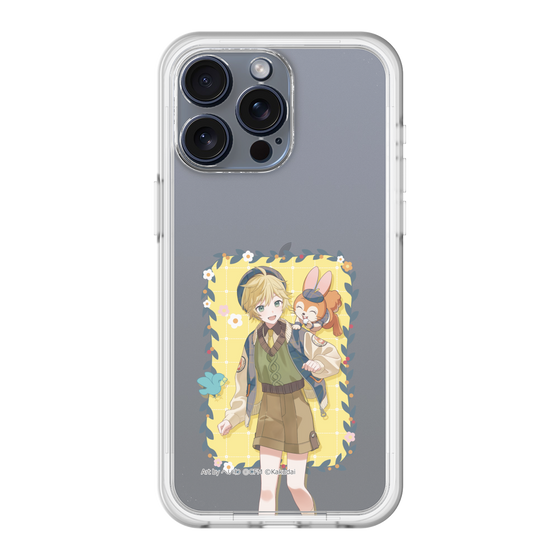 Slim Protection Premium Case［ Hatsune Miku × Kuppy Ramune – Kagamine Len × Kuppy – Full-body Illustration 1 ］