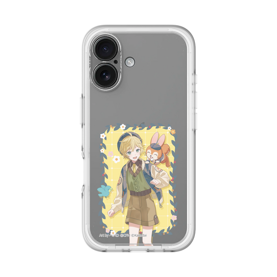 Slim Protection Premium Case［ Hatsune Miku × Kuppy Ramune – Kagamine Len × Kuppy – Full-body Illustration 1 ］