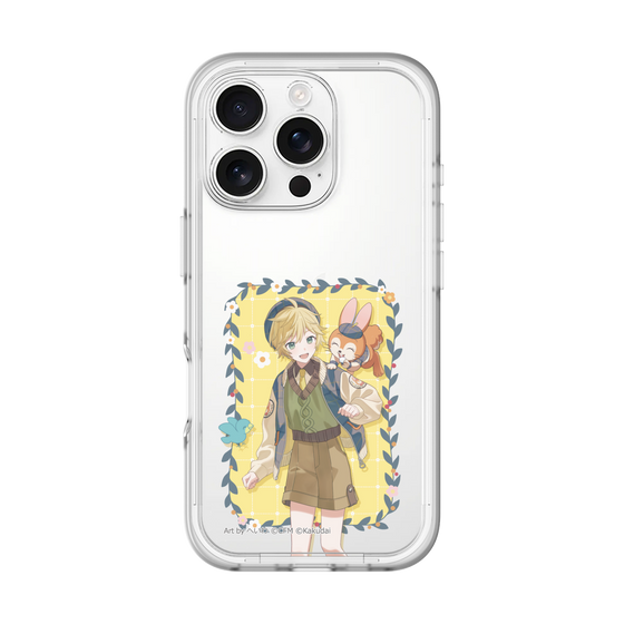 Slim Protection Premium Case［ Hatsune Miku × Kuppy Ramune – Kagamine Len × Kuppy – Full-body Illustration 1 ］