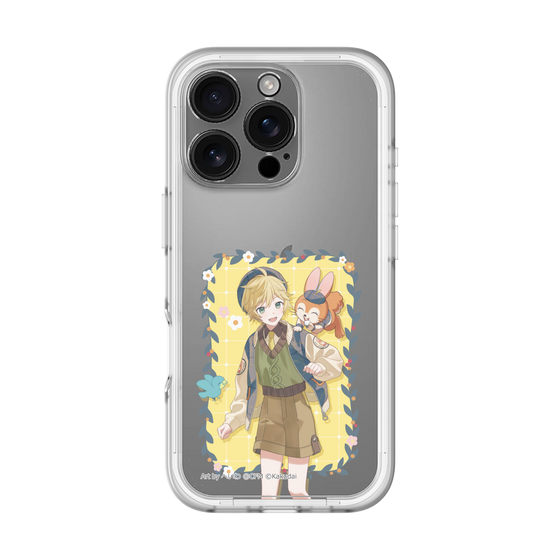 Slim Protection Premium Case［ Hatsune Miku × Kuppy Ramune – Kagamine Len × Kuppy – Full-body Illustration 1 ］