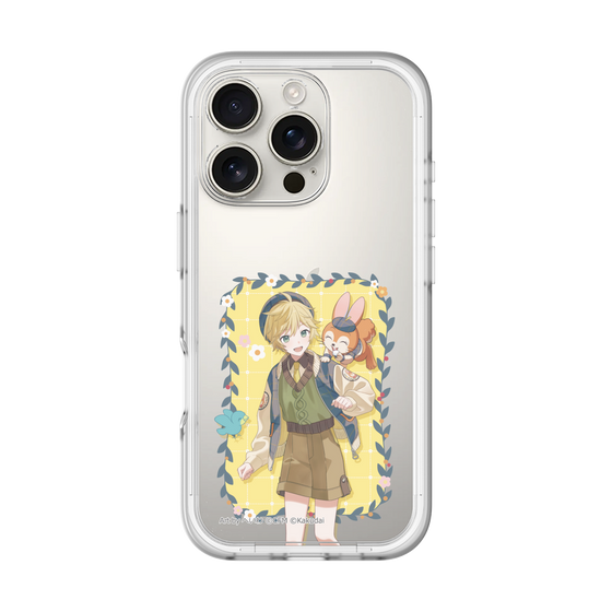 Slim Protection Premium Case［ Hatsune Miku × Kuppy Ramune – Kagamine Len × Kuppy – Full-body Illustration 1 ］