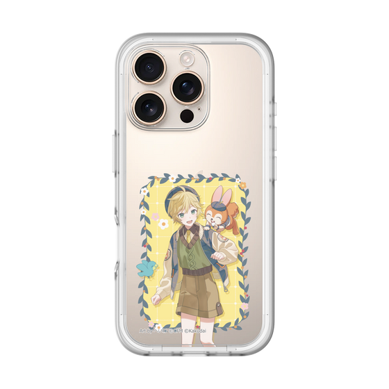 Slim Protection Premium Case［ Hatsune Miku × Kuppy Ramune – Kagamine Len × Kuppy – Full-body Illustration 1 ］