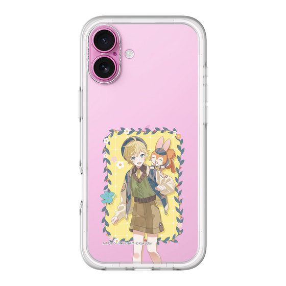 Slim Protection Premium Case［ Hatsune Miku × Kuppy Ramune – Kagamine Len × Kuppy – Full-body Illustration 1 ］