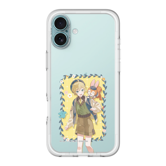 Slim Protection Premium Case［ Hatsune Miku × Kuppy Ramune – Kagamine Len × Kuppy – Full-body Illustration 1 ］