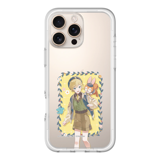 Slim Protection Premium Case［ Hatsune Miku × Kuppy Ramune – Kagamine Len × Kuppy – Full-body Illustration 1 ］
