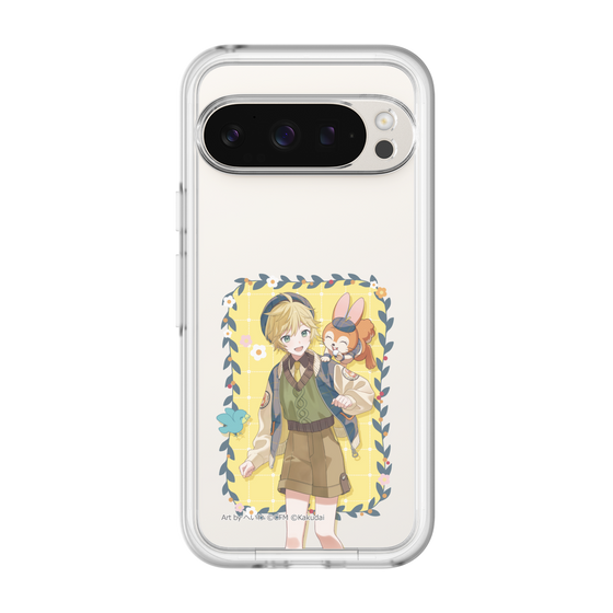 Slim Protection Premium Case［ Hatsune Miku × Kuppy Ramune – Kagamine Len × Kuppy – Full-body Illustration 1 ］