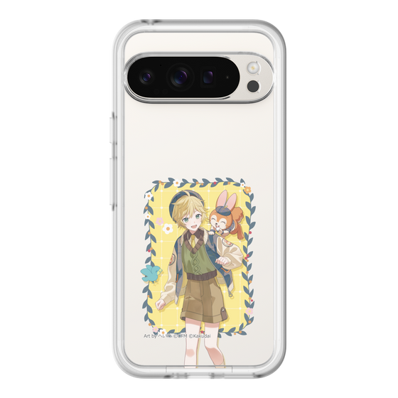 Slim Protection Premium Case［ Hatsune Miku × Kuppy Ramune – Kagamine Len × Kuppy – Full-body Illustration 1 ］