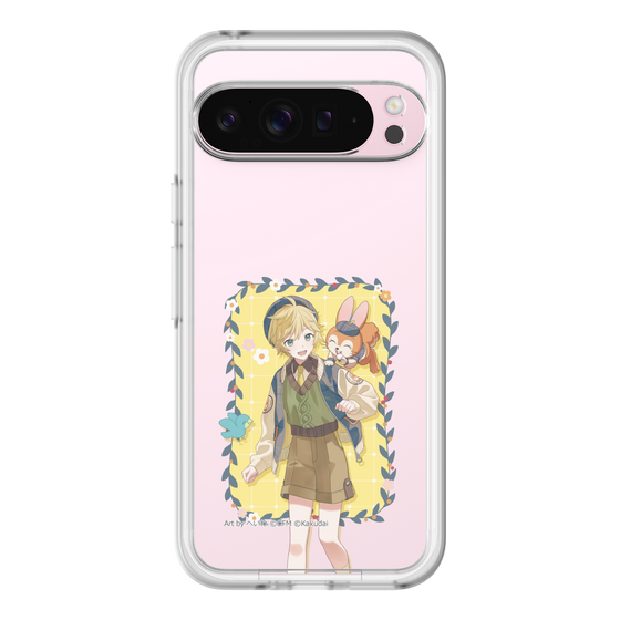 Slim Protection Premium Case［ Hatsune Miku × Kuppy Ramune – Kagamine Len × Kuppy – Full-body Illustration 1 ］