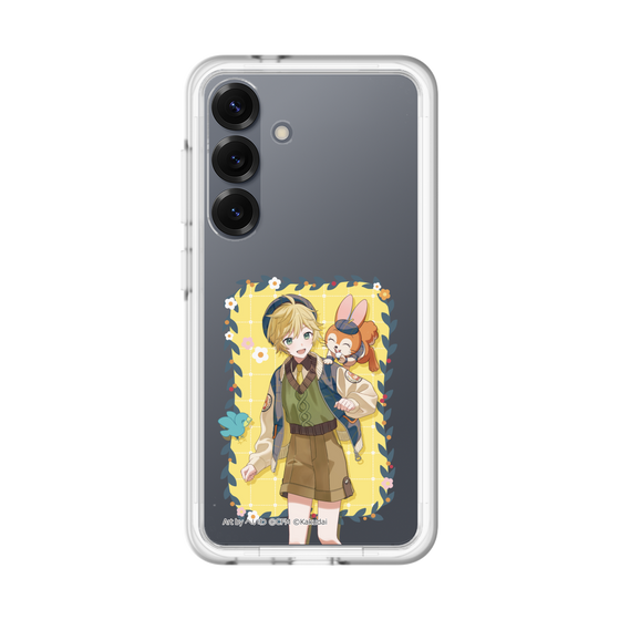 Slim Protection Premium Case［ Hatsune Miku × Kuppy Ramune – Kagamine Len × Kuppy – Full-body Illustration 1 ］
