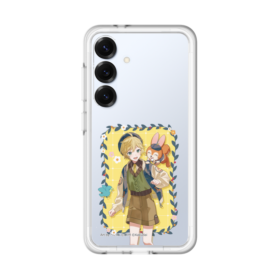 Slim Protection Premium Case［ Hatsune Miku × Kuppy Ramune – Kagamine Len × Kuppy – Full-body Illustration 1 ］