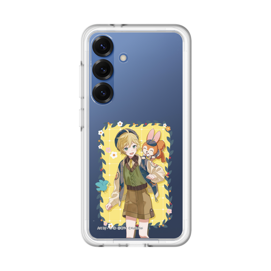 Slim Protection Premium Case［ Hatsune Miku × Kuppy Ramune – Kagamine Len × Kuppy – Full-body Illustration 1 ］