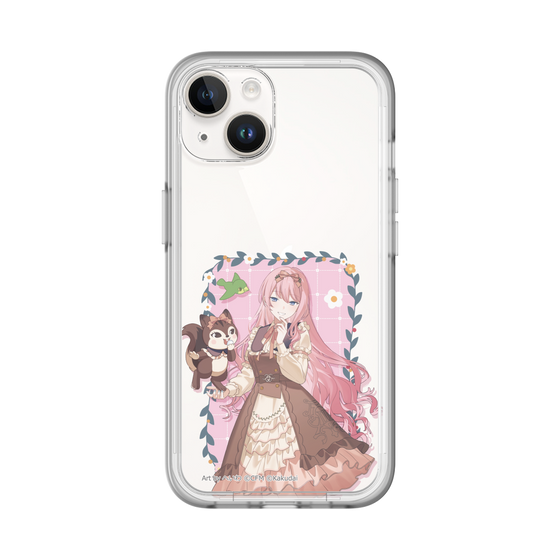 Slim Protection Premium Case［ Hatsune Miku × Kuppy Ramune – Megurine Luka × Ram – Full-body Illustration 1 ］