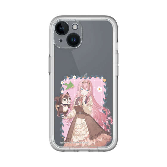 Slim Protection Premium Case［ Hatsune Miku × Kuppy Ramune – Megurine Luka × Ram – Full-body Illustration 1 ］