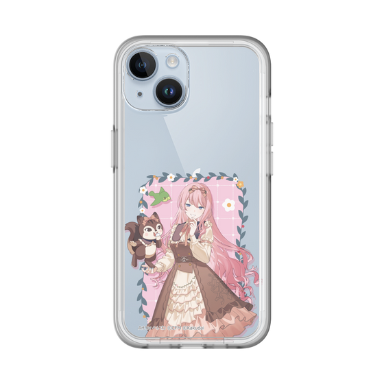 Slim Protection Premium Case［ Hatsune Miku × Kuppy Ramune – Megurine Luka × Ram – Full-body Illustration 1 ］