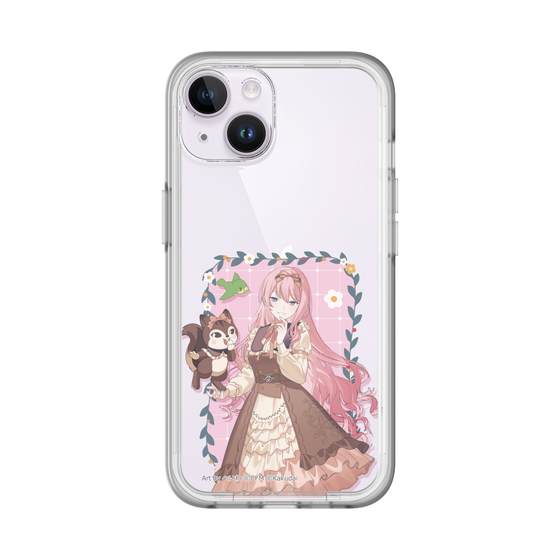 Slim Protection Premium Case［ Hatsune Miku × Kuppy Ramune – Megurine Luka × Ram – Full-body Illustration 1 ］