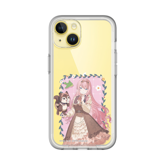Slim Protection Premium Case［ Hatsune Miku × Kuppy Ramune – Megurine Luka × Ram – Full-body Illustration 1 ］
