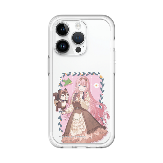 Slim Protection Premium Case［ Hatsune Miku × Kuppy Ramune – Megurine Luka × Ram – Full-body Illustration 1 ］