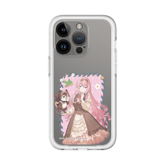 Slim Protection Premium Case［ Hatsune Miku × Kuppy Ramune – Megurine Luka × Ram – Full-body Illustration 1 ］