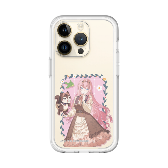 Slim Protection Premium Case［ Hatsune Miku × Kuppy Ramune – Megurine Luka × Ram – Full-body Illustration 1 ］
