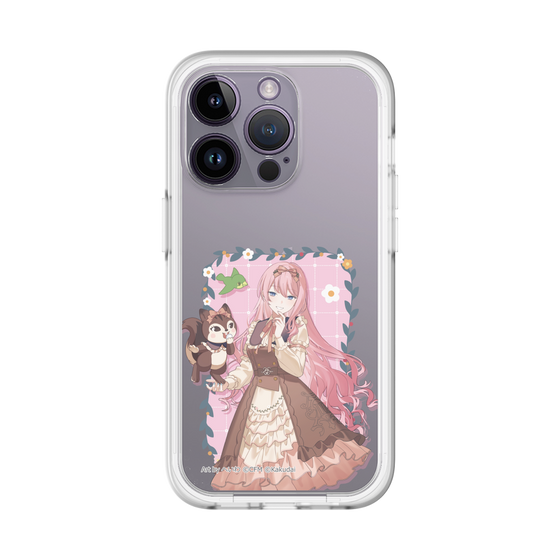 Slim Protection Premium Case［ Hatsune Miku × Kuppy Ramune – Megurine Luka × Ram – Full-body Illustration 1 ］