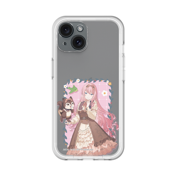 Slim Protection Premium Case［ Hatsune Miku × Kuppy Ramune – Megurine Luka × Ram – Full-body Illustration 1 ］