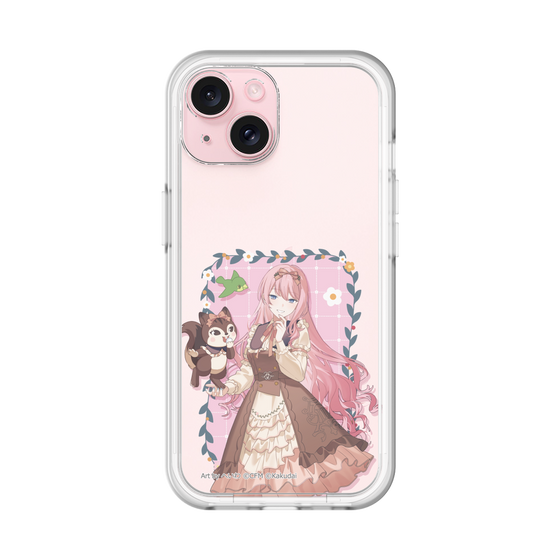 Slim Protection Premium Case［ Hatsune Miku × Kuppy Ramune – Megurine Luka × Ram – Full-body Illustration 1 ］