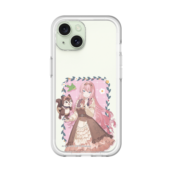 Slim Protection Premium Case［ Hatsune Miku × Kuppy Ramune – Megurine Luka × Ram – Full-body Illustration 1 ］