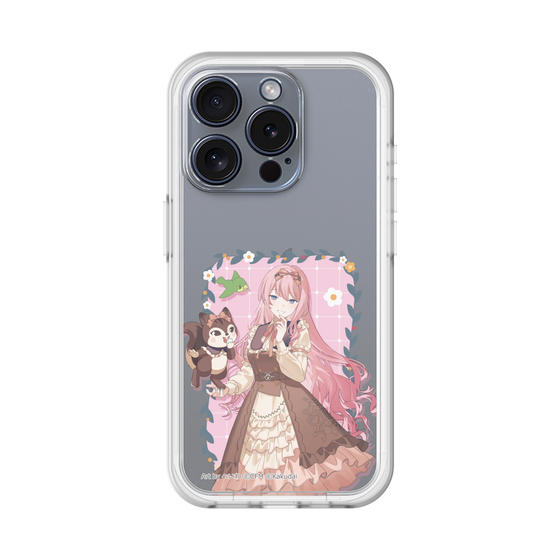 Slim Protection Premium Case［ Hatsune Miku × Kuppy Ramune – Megurine Luka × Ram – Full-body Illustration 1 ］