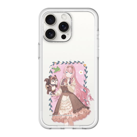 Slim Protection Premium Case［ Hatsune Miku × Kuppy Ramune – Megurine Luka × Ram – Full-body Illustration 1 ］