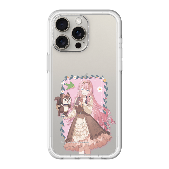 Slim Protection Premium Case［ Hatsune Miku × Kuppy Ramune – Megurine Luka × Ram – Full-body Illustration 1 ］