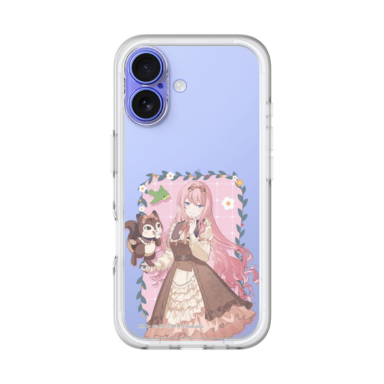 Slim Protection Premium Case［ Hatsune Miku × Kuppy Ramune – Megurine Luka × Ram – Full-body Illustration 1 ］