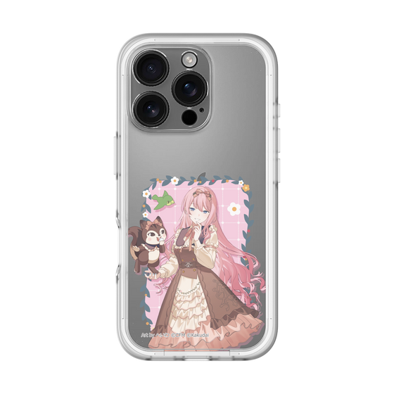 Slim Protection Premium Case［ Hatsune Miku × Kuppy Ramune – Megurine Luka × Ram – Full-body Illustration 1 ］