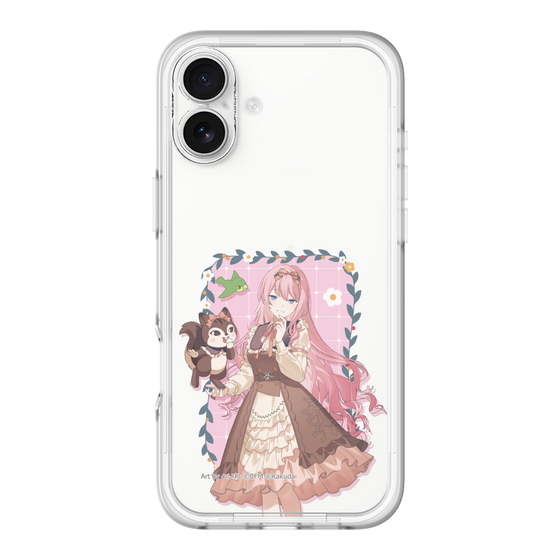 Slim Protection Premium Case［ Hatsune Miku × Kuppy Ramune – Megurine Luka × Ram – Full-body Illustration 1 ］