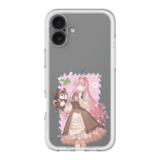 Slim Protection Premium Case［ Hatsune Miku × Kuppy Ramune – Megurine Luka × Ram – Full-body Illustration 1 ］