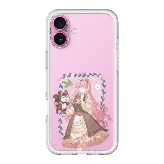 Slim Protection Premium Case［ Hatsune Miku × Kuppy Ramune – Megurine Luka × Ram – Full-body Illustration 1 ］