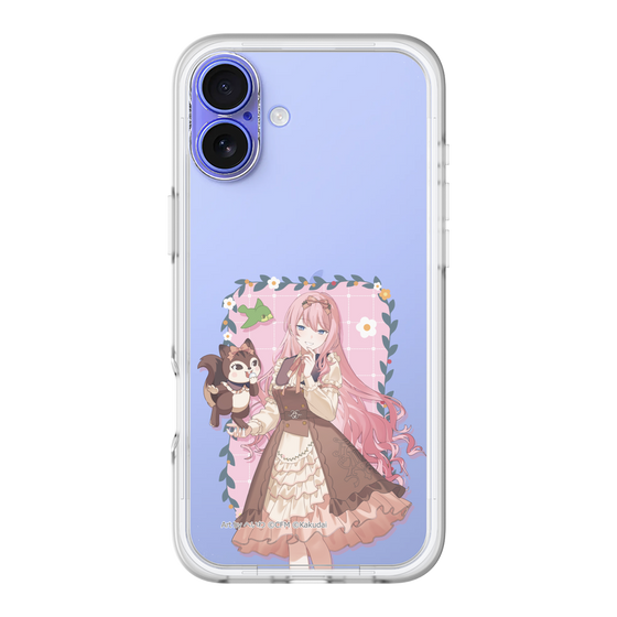 Slim Protection Premium Case［ Hatsune Miku × Kuppy Ramune – Megurine Luka × Ram – Full-body Illustration 1 ］
