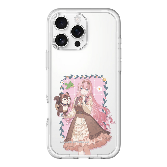 Slim Protection Premium Case［ Hatsune Miku × Kuppy Ramune – Megurine Luka × Ram – Full-body Illustration 1 ］