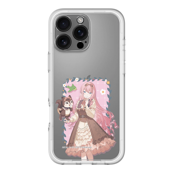 Slim Protection Premium Case［ Hatsune Miku × Kuppy Ramune – Megurine Luka × Ram – Full-body Illustration 1 ］