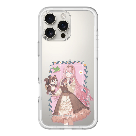 Slim Protection Premium Case［ Hatsune Miku × Kuppy Ramune – Megurine Luka × Ram – Full-body Illustration 1 ］