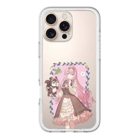Slim Protection Premium Case［ Hatsune Miku × Kuppy Ramune – Megurine Luka × Ram – Full-body Illustration 1 ］