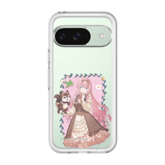 Slim Protection Premium Case［ Hatsune Miku × Kuppy Ramune – Megurine Luka × Ram – Full-body Illustration 1 ］